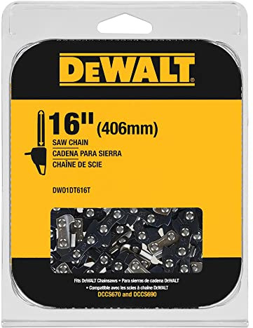 DEWALT DWO1DT616T Chain, Black