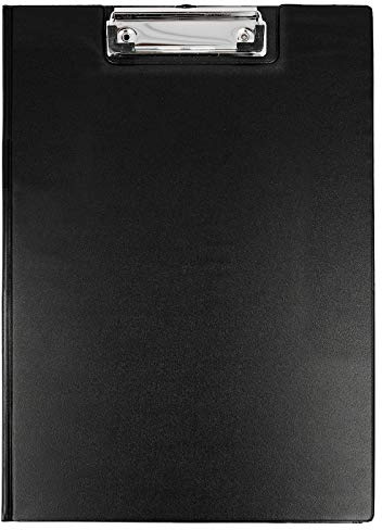 Westcott Klemmbrett-Mappe, für A4, Kunststoff, schwarz, E-17104 BLACK