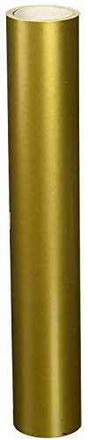 TESTSIEGER l BUNTE Magnetfolie magnetische PVC-freie Magnet Schreibtafel Folie | Testnote 1,4 | beschreibbar zuschneidbar | Rückseite selbstklebend | inkl.Kreidestift (gold, 90x60cm)