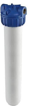 Rain Harvesting Sistema de filtración de triple acción de 20 pulgadas, filtro de agua de carbono delgado para eliminar sedimentos, cloro, color y olor, adecuado para recolección de agua de lluvia y