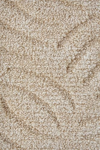 andiamo Teppichboden Meterware Emmy - Auslegware Teppichboden Bodenbelag Meterware aus strapazierfähigem Polyamid 300 x 300 cm Hellbeige