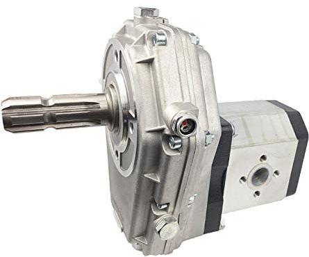 Hydromot- Zapfwellengetriebe, Zapfwellenstummel 1 3/8'', Übersetzungsverhältnis: 1:3,8. Baugruppe 3, Schluckvolumen 28ccm