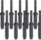 Pack 10 x Tuyère d'arrosage Rain Bird UNI-Spray 415 avec buse réglable 15VAN, portée 4,5 m, Hauteur de soulèvement 10 cm