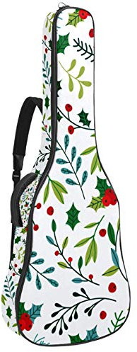 Gitarrentasche mit Reißverschluss, wasserdicht, weich, für Bassgitarre, Akustik- und klassische Folk-Gitarrentasche