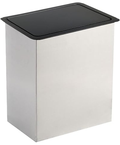 JTWWDM Poubelle Carrée Encastrée, Poubelle Intégrée Au Plan De Travail Cuisine, Corbeille À Papier pour Plan de Travail, Poubelle Encastrée Cachée, Conteneurs À Déchets Cuisine,Big C