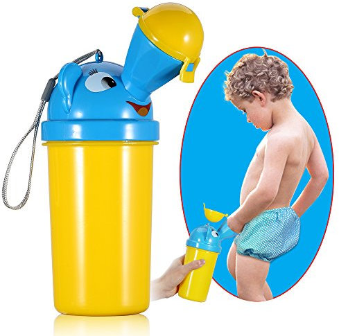 SDGBCXD, Toilettes d'urgence Portables for bébé et Enfant, urinoir for Camping-Car, Voyage et Apprentissage de la propreté des Enfants,Urinoir