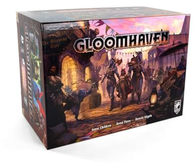 Cephalofair Games: Gloomhaven Cooperative Board Game | Award-Winning Cooperative Strategy Board Game, For 1 to 4 Players, 60 to 120 Minute Play Time, For Ages 14 and up