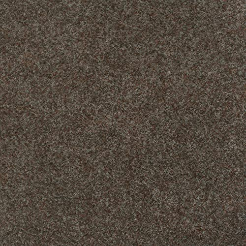 247Floors Contract Carpet Gel Backed Stain Resistant Hardwearing Loop Pile Home & Office (Mid Brown - 4m x 5m)
