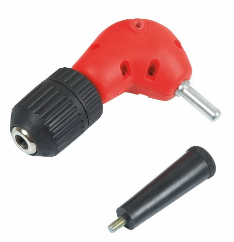 Adattatore Angolare a 90 Gradi con Mandrino Autoserrante da 1-10 mm Per Trapano e Avvitatore a Batteria