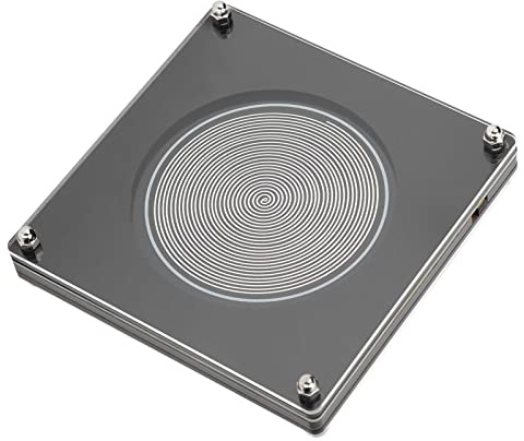 Generador de Frecuencia Cymatics Máquina de Frecuencia 16×15×5 7.83hz Generador Resonancias Schumann Pulso de Frecuencia Ultrabaja Sueño Abs Plata Fm783