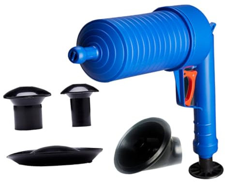 OSALADI Hand-cranked Dredger Air Pressure Drain Cleaner for Bathroom Dredge Plunger Use As Sewer Cleaning Brush for Pipeline Clogged Remover in Toilet Kitchen and Basin Scenarios
