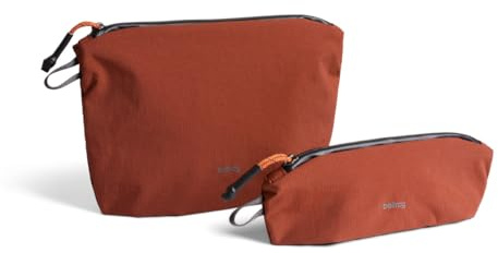 Bellroy Lite Pouch Duo (lightweight pencil case and pouch) - Clay