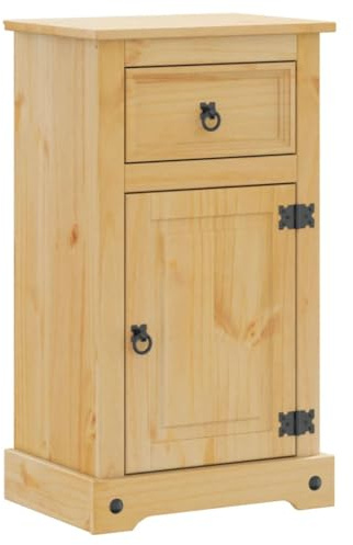 vidaXL Badschrank Corona 45x33x80 cm Massivholz Kiefer