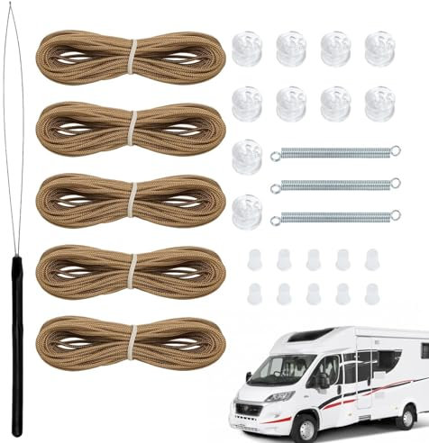 Jalousienschnur-Reparatursatz, Reparaturteile für Fensterjalousien | Reparaturlaschen für Vertikaljalousien | Jalousienschnur für Fensterjalousien, Reparaturlaschen für Vertikaljalousien, Reparatur de