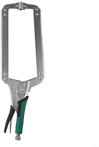Grande morsetto a C, pinze di bloccaggio in acciaio ad alto tenore di carbonio, regolabile per lavorazione del legno, saldatura e attività elettriche (45,7 cm)