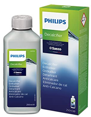 Philips Entkalker für Espressomaschinen – Entkalkt Kaffeevollautomaten Und Verlängert Deren Lebensdauer (CA6700/10)