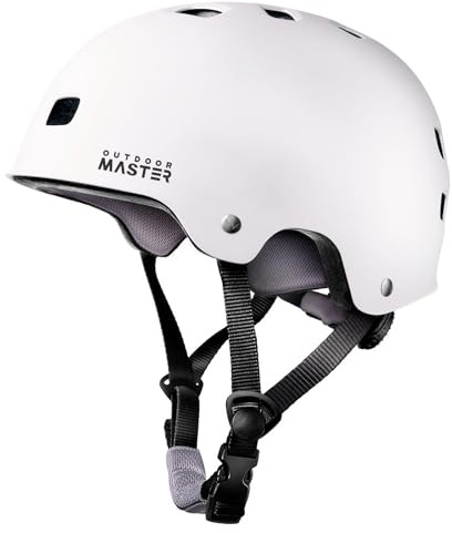 OutdoorMaster Skateboard Cycling Helmet - Two Removable Liners Ventilation Multi-Sport Scooter Roller Skate Inline Skating for Kids, Youth & Adults