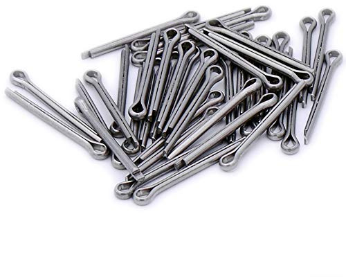 M2.5 (2.5mm x 40mm) Split Cotter Pin - Stainless Steel (A2) (Pack of 40)
