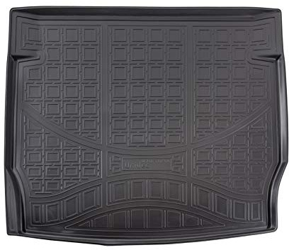 Norm Liners | Tapis De Coffre en Caoutchouc TPE Toutes Saisons pour 1 Series F20 / F21 3/5P. Berlina 2011-2019, Bord Haut, Noir, Antidérapant