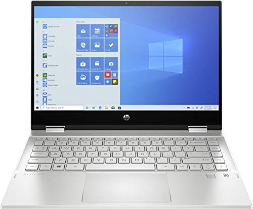 HP - PC Pavilion X360 14-dw1021nl Notebook convertible, Intel Core i3-1115G4, RAM 8 GB, SSD 256 GB, gráficos UHD Intel, Windows 10 Home, pantalla 14 FHD, lector de huellas dactilares, USB-C, plata