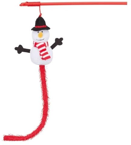 TRIXIE Kattenhengel Met Sneeuwpop Assorti-31 cm