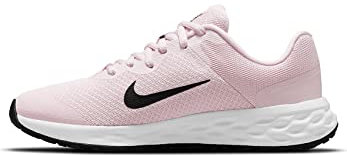 NIKE Revolution 6, Zapatillas de Gimnasia Unisex niños, Pink Foam Black, 38 EU