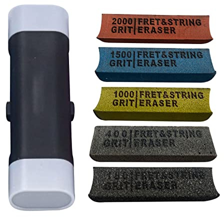 Gitarrensaiten Derusting Pen Polieren Gitarrensaiten Gummi Polieren Radiergummis Pflege Werkzeuge