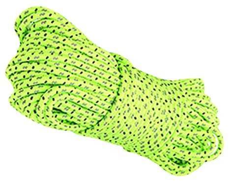 BESPORTBLE 1rolle Outdoor Zeltseil Reflektierende Abspannseile Winddicht Stark Vielseitig Einsetzbar Für Camping Garten Und Outdoor-aktivitäten Robuste Zeltleine Mit Befestigungselementen