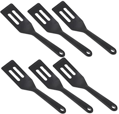 BESTonZON 6stücke Teiliges Silikon Spatel Hitzebeständige Antihaft-küchenhelfer Für Plätzchen Steak Und Mehr Ergonomisches Design Spülmaschinenfest Für Beschichtete Kochgeräte