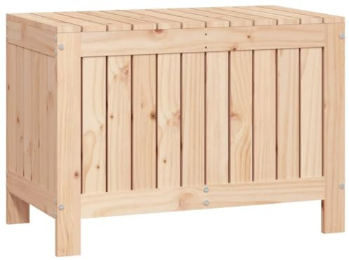 vidaXL Contenitore da Giardino 76x42,5x54 cm in Legno Massello di Pino