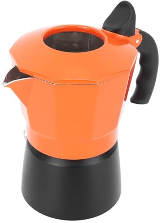 Riuulity Ottagonale Doppia Valvola Caffettiera Italiana 2 Valvole Lega di Alluminio per Vaso Fioriera Vaso per Piante in Vaso Vaso per Piantare Vaso da (3 tazze da 150 ml)
