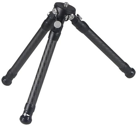 Carbon Fiber Mini Tripod Retractable Tripod Lightweight Projector Stand Portable(Mini Tripod B)