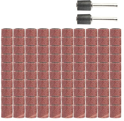 Penlimly Nagelschleifbänder für Nagelbohrer, Sandbänder für Nagelbohrer | Nagelbohrer Schleifbits für Maniküre Nagelpflege Bohrer, elektrische Nagelfeile Schleifbänder, Nagelbohrer Schleifbänder