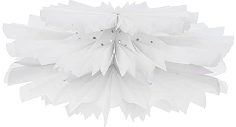 HOMSFOU Hängelampe Mit Papierblumen-lampenschirm Einzigartige Lichtabdeckung Für Schlafzimmer Und Nachhaltige Materialien Sanftes Licht Für Warme