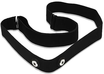 Brustgurt Verstellbar 65cm bis 98cm, Elastischer Sport Herzfrequenzmesser Brustgurt Ersatzband Aus Hochwertigem Nylon Und Spandex Schnallenabstand 45mm Kompatibel Mit Vielen Weiteren Für Sport Laufen