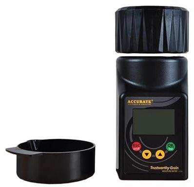 Testeur Humidité Testeur d'humidité des grains de langue Analyseur d'humidité du maïs Capteur d'humidité des grains for blé Orge Avoine Triticale