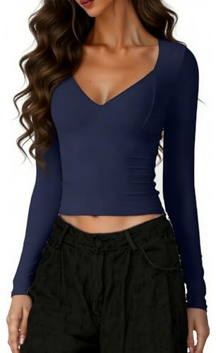 LACOZY Tunic for Women Casual 3/4 Sleeve T-Shirts Cute V Neck Tops Basic Tees Blouses Business Work Tee Tops 2026