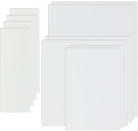 500PCS Transparente Haftnotizen, 4 Größen Sticky Notes, Durchsichtige Klebezettel, Wasserfest und Wiederbeschreibbar Clear Sticky Notes für Büros, Haushalte und Studenten