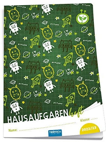 Trötsch Jahresbezogenes Hausaufgabenheft Grundschule Space 2022/2023: Planer Schülerkalender Hausaufgabenheft Timer für die Grundschule (Hausaufgabenheft: jahresbezogen)