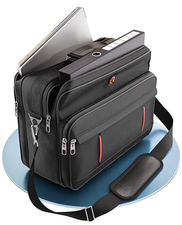 EAAKIE Arbeitstasche Umhängetasche Messenger Flugbegleiter Herrentasche XXL