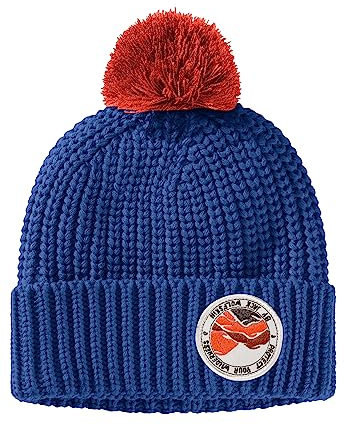 Jack Wolfskin Pompom Badge Beanie K Nordic Sky M