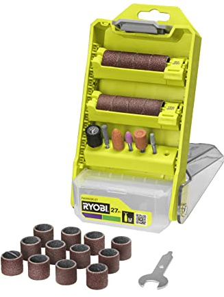 RYOBI - Set med 27 st slipning/slipning - RARSGK-27