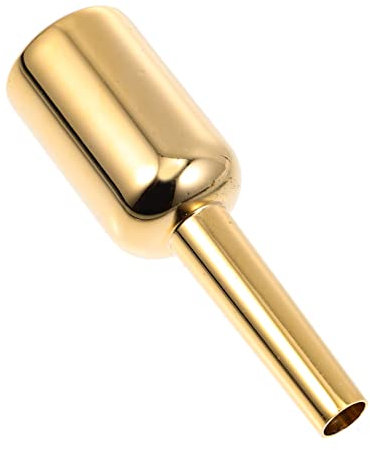 CIMAXIC Britisches Vergoldetes Trompetenmundstück für Profispieler Ersatzteil für Trompete Geeignet für Anspruchsvolle Musiker und Trompeter