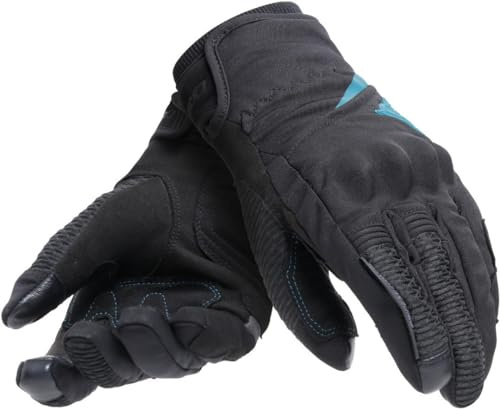 Dainese Trento D-dry® Gloves Wmn Guantes de Invierno para Moto, Impermeables, con Protectores de Nudillos Mujer (Pack de 1)
