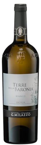 Cantina MILAZZO - Vino Terre della Baronia - Bianco Sicilia D.O.P. - 70 cl - Made in Italy