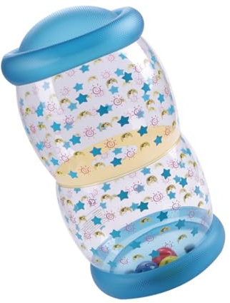 WESIEVYA Aufblasbare Krabbelrolle Koordinationstrainingsspielzeug Für Junge Mädchen Ab Monaten Leicht Und Kompakt Mit Runder Trommel Und Glatter Oberfläche Für Sicheren Spaß