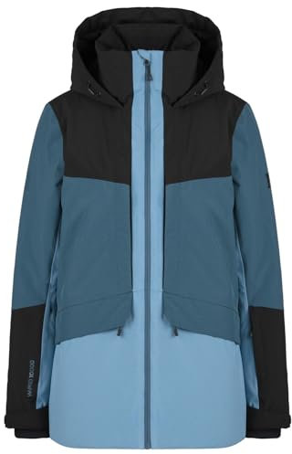 Heber Peak – Winterjacke Damen Women's PinusHe. II Ski Jacket – Skijacke Snowboardjacke atmungsaktiv, winddicht & wasserdicht (10.000 mmWS) – abnehmbare Kapuze & Belüftungsreißverschlüsse