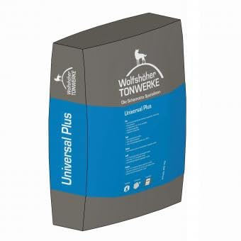 SENDEO Wolfshöher Tonwerk Universal Plus Mortier réfractaire pour cheminée et poêle 25 kg