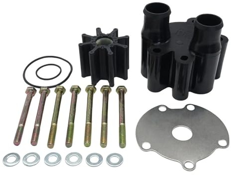 Pompa Acqua Ausiliaria Per Mercruiser Per Motore Entrobordo Entrobordo V6 V8 4.3-8.7 L Kit Riparazione Girante Pompa Dell'acqua 46-807151A7 18-3150 46-807151A14