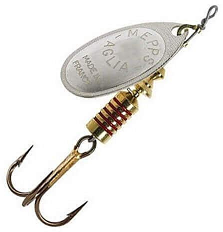 Mepps - Anzuelo especial para pesca de trucha, ARGENT X1, 2